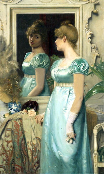 油絵 Maria Wilhelmina Wandscheer_ 舞踏会の前　MA1612｜絵画制作専門ユーラシアアート