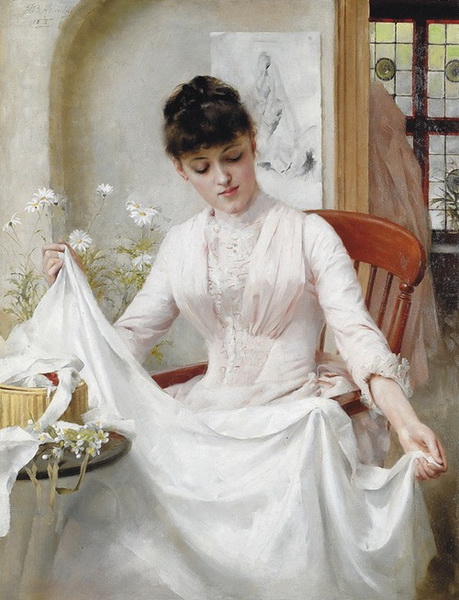 楽天市場 油絵 Thomas Benjamin Kennington ウエディングドレス 絵画制作専門アートユーラシア