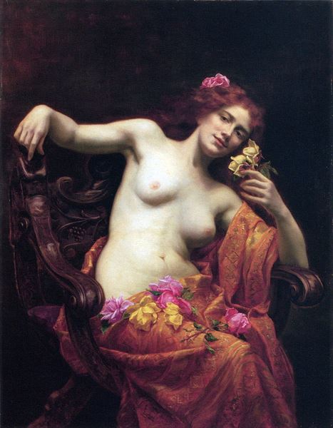 楽天市場】油絵 William Etty__眠れる裸婦 MA2450 : 絵画制作専門