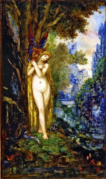 油絵 Gustave Moreau_ イブ　MA2102｜絵画制作専門ユーラシアアート