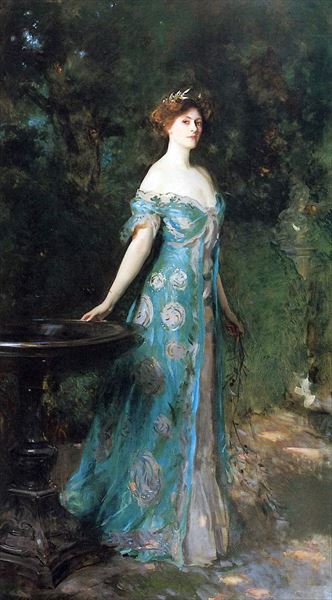 油絵 サージェント_公爵夫人デ・サザーランド　MA2599｜絵画制作専門ユーラシアアート