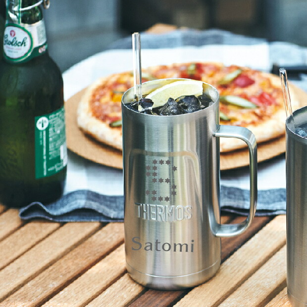 名入れ サーモス Thermos 真空断熱ステンレスジョッキ Jdk 7s2 大容量7ml 成人の日 父の日 ギフト ビール 焼酎 酒器 卒業祝い 誕生日プレゼント 女性 男性 30代 40代 60代 還暦祝い 退職祝い 転勤 お礼 昇進祝い 古希 喜寿 傘寿 米寿祝い 新築祝い 内祝い 贈り物