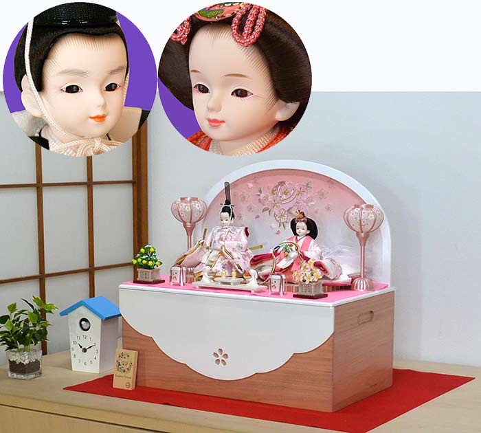 一位置付ける上の姫御前雛人形 御前上等総刺しゅう はる爛漫雛 （はるらんまんびな９）（33-5101） おもちゃ-日本人形・フランス人形