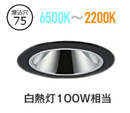 ※メーカー欠品中※ 大光電機 ベースダウンライト 調光調色 LZD9078FBW4 工事必要