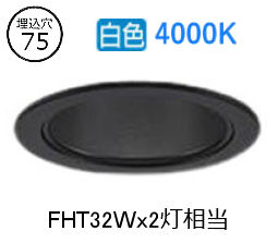 大光電機 落ち込むともし火（ワット数別売） LZD93505NBW 工事止むを得ず ライト・照明器具-天井照明