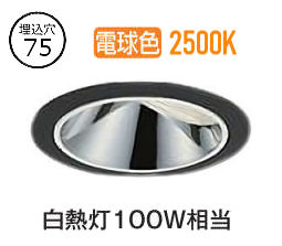 大光電機 ウォールウォッシャーダウンライト 電源別売 LZD93555RBZ 工事必要