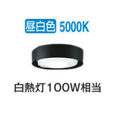 大光電機 人感センサー付薄型シーリングダウン DCL42134W 昼白色 白熱灯100W相当 工事必要