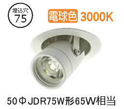 大光電機 ユニバーサルダウンライト (電源装置別売) LZD91973YWE 工事必要