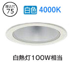 大光電機 ダウンライト LZD93498NWW 電源別売 工事必要｜アート・ライティング
