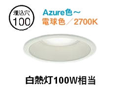 大光電機 屋内･露天兼用落ち込むともし火 DDL-6281FW φ100 高温発光灯100W好いかげんに 調色合い光