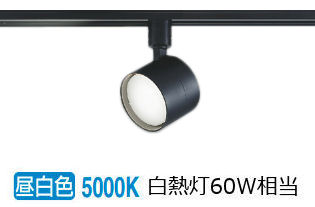 コイズミ照明 ダクトレール用スポットライト AS55007 屋内用 昼白色