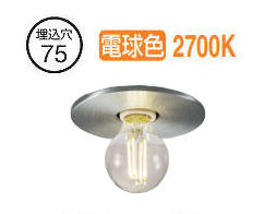 オーデリック シーリングライト OD361610LD 埋込ﾀｲﾌﾟ SB形 電球色 工事必要