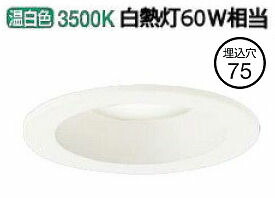 パナソニック ダウンライト ６０形相当 温白色 LGD1000VLB1 工事必要