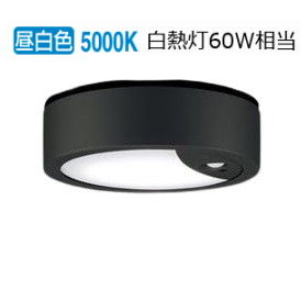 パナソニック センサ付軒下用ダウンシーリング 60形 昼白色 LGWC51554LE1 工事必要|アート・ライティング
