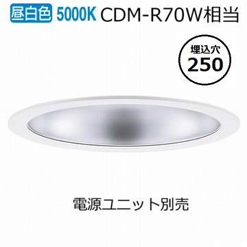 パナソニック 落ち込むともし火(ワット数社会的単位別売)350形Φ25050K  NDN48905S 工事止むを得ず
