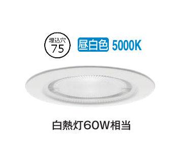 パナソニック 防湿・防雨型打ち倒すともし火 XSZR1000NCB1 (LRD9010+LLD2400NCB1)調光 工事止むを得ず ダウンライト-インテリア・寝具・収納