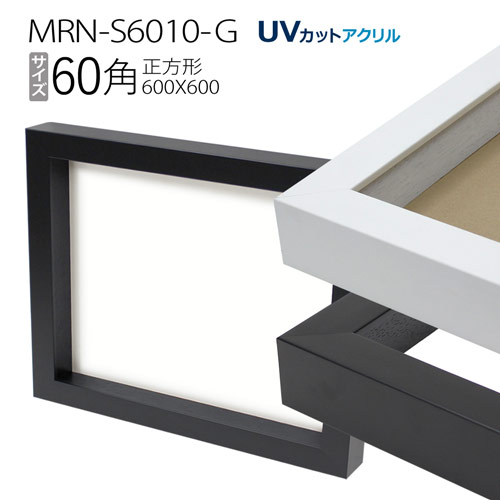 ボックス額縁:MRN-S6010-G 60角（600X600mm）BOX額縁