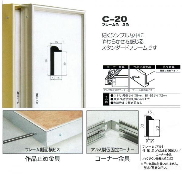 特売 出展用仮額縁 標準タイプ S100 号(1620×1620) 額縁 - education