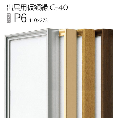 出展用仮額縁：C-40(C40) P6 号(273×410)　（Cライン）