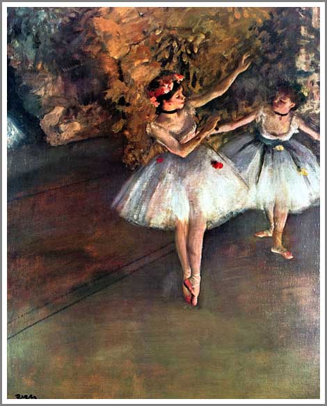 エドガー・ドガ「靴下をなおす踊り子」ドカ展記念製作1890~95 複製画 エドガー・ドガ「靴下をなおす踊り子」ドカ展記念製作1890~95