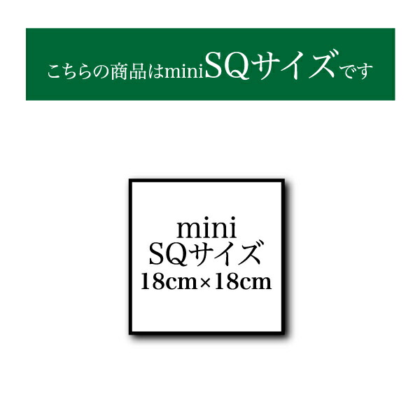 アートパネル miniSQサイズ変更 18cm×18cm