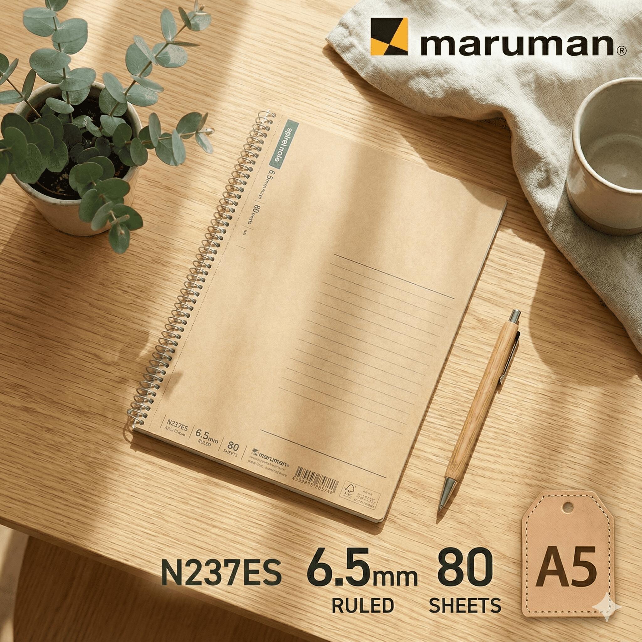 楽天市場】【公式】 スパイラルノート ベーシック A5 5mm方眼罫 80枚