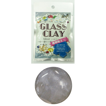 楽天市場 グラスクレイ シルバー 樹脂粘土 透明粘土 アートクレイ通販ｃｌｕｂ