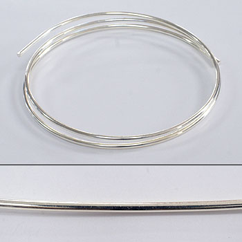 純銀丸線 1.6mm （50cm）SV1000