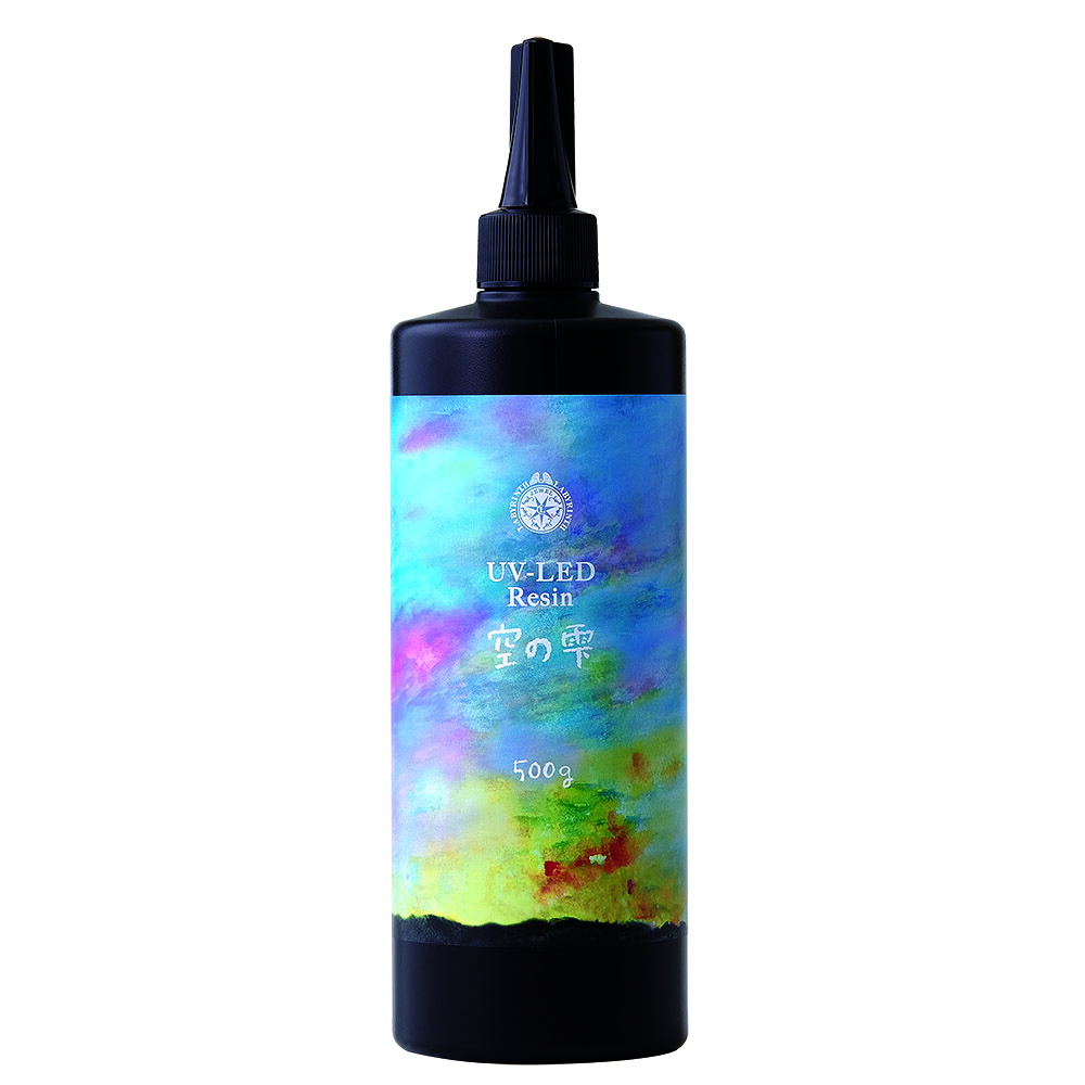 レジン液 UV-LED レジン 空の雫 500g / パジコ PADICO UV LED 透明 樹脂 硬化 詰め替え UVレジン液 アクリル系光硬化樹脂｜アートクレイ通販ＣＬＵＢ