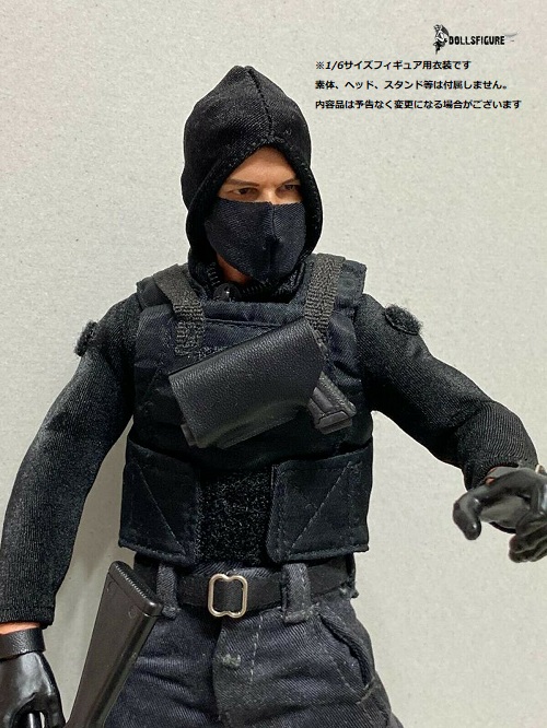 ドールズフィギュア Sp1 1 6フィギュア用衣装 男性用 特殊部隊傭兵服コスチュームセット Dollsfigure Sp1 Csecully Fr