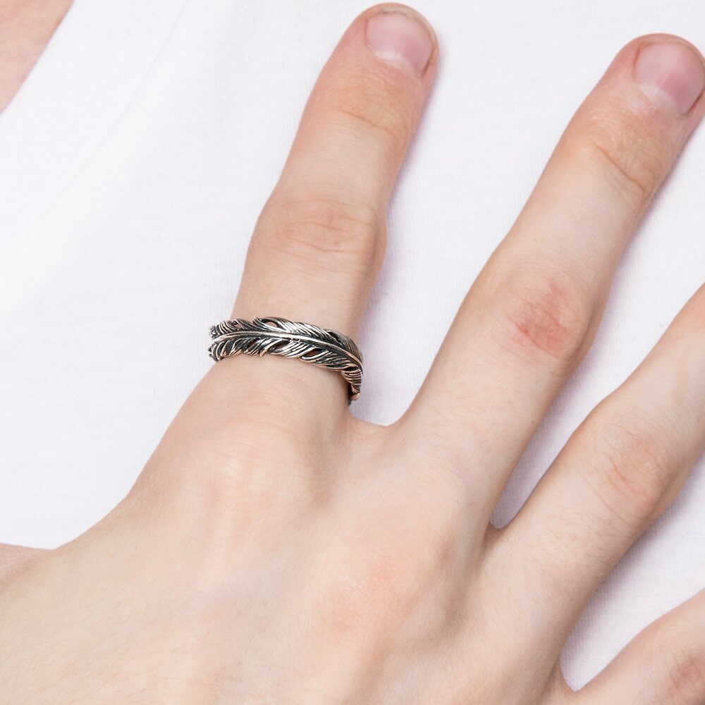 最新のデザイン おしゃれ かわいい 人気 プレゼント ブランド ビター Bitter 男性用指輪 メンズリング 銀指輪 女性用 男性用 レディース メンズ 羽根 アルテミスキングス フリーサイズ リング フェザー グロリアス Kings Artemis 指輪 リング Filarmed Org