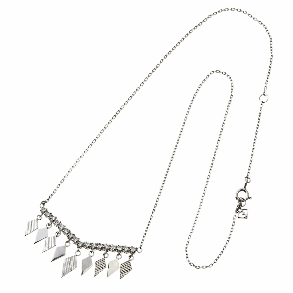 正規品 特別価格 エレノアジュエリー Elenore Jewelry ロンビックvバーネックレス シルバーネックレス Silver925 Elp0009 保障できる Www Surveal Com