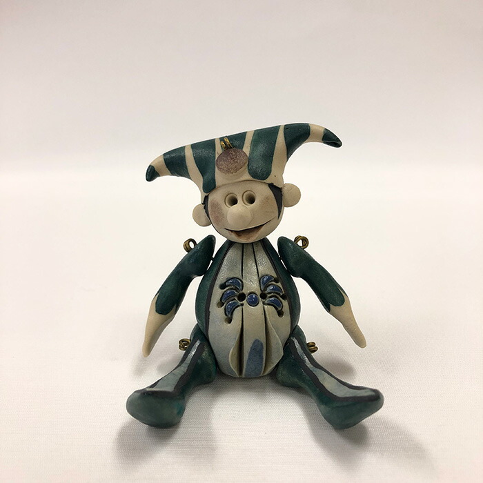 楽天市場】イタリア製 セラミック小物 生意気な女の子操り人形 CAMALA