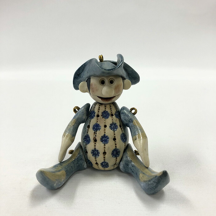 楽天市場】イタリア製 セラミック小物 生意気な女の子操り人形 CAMALA