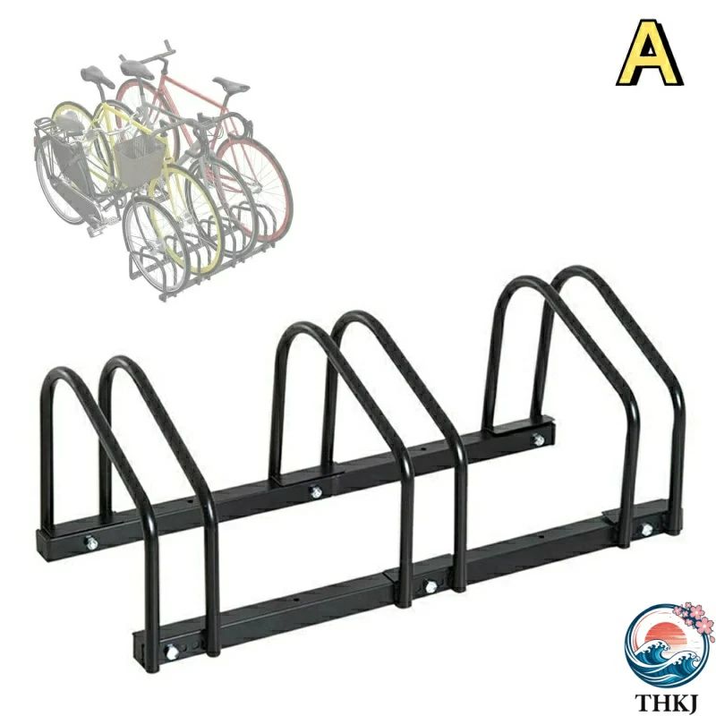 自転車 スタンド 倒れない 3~6台置き サイクルスタンド 自転車置き場 屋外 自転車ラック キックスタンド 自動二輪 縦置き 掛置き 駐輪スタンド バイクスタンド ロードバイク マウンテンバイク ディスプレイスタンド 連結可能 3台用