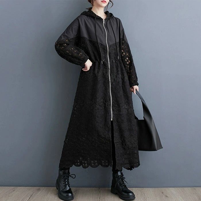 アウター コート レディース トップス 秋 切替え ロングシャツ ワンピース 長袖 無地 ジャケット ブラウス チュニック トレンチコート きれいめ 大人可愛い tシャツ カットソー オーバーサイズ 洗える 羽織 春 夏 上品 体型カバー 大きいサイズ 通勤 OL フォーマル マキシ
