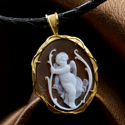 楽天市場】カメオペンダント＆ネックレス Saturnus サトゥルヌス 農耕