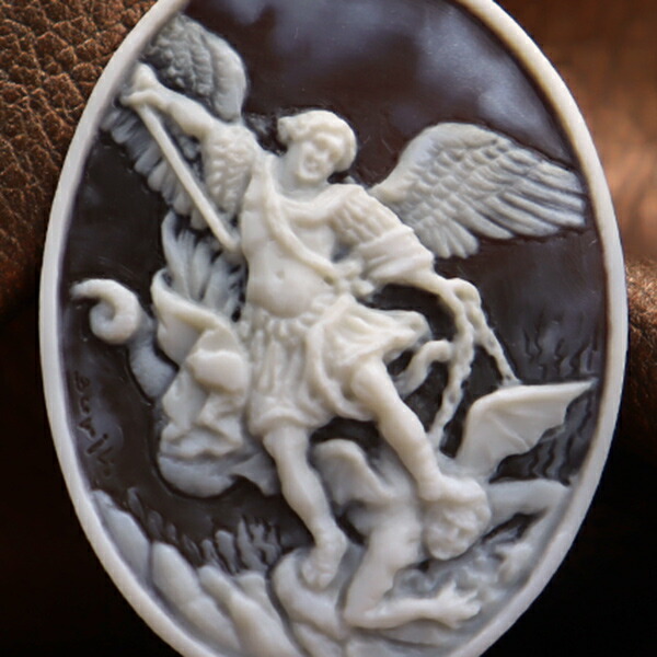 楽天市場】シェルカメオ／リパ 作 シェル＆K18フレーム（ダイヤ