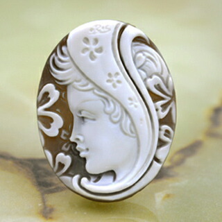 楽天市場】ロザリオ メンネッラ ジュエリールース・女性像・カメオ