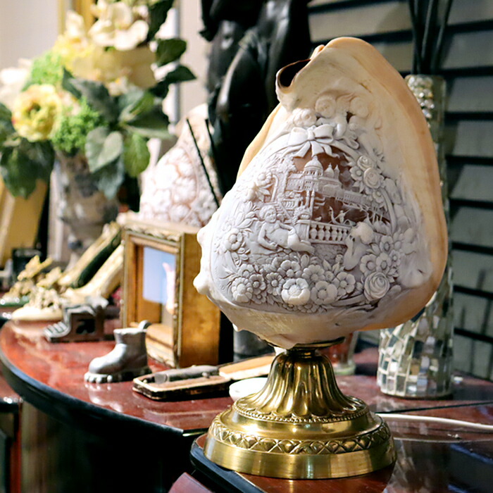 楽天市場】カメオ お花 高品質 シェルカメオ イタリア 彫刻家