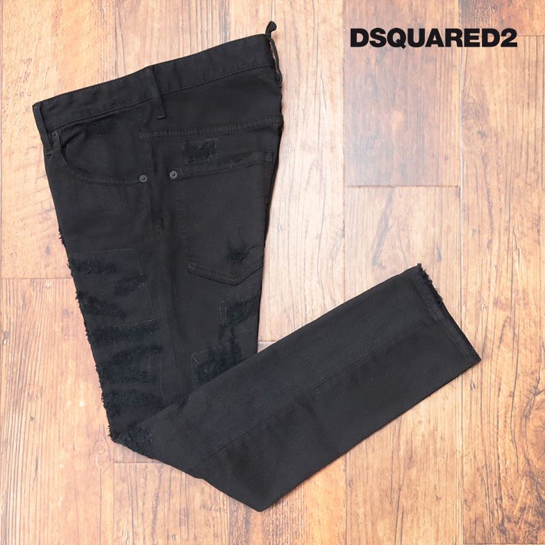 【楽天市場】DSQUARED2 テーパード パンツ S71LB1050 SKATER