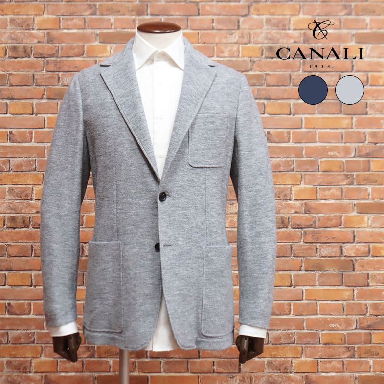 楽天市場】22AW CANALI アンコン ジャケット グーンと伸縮 ジャージー