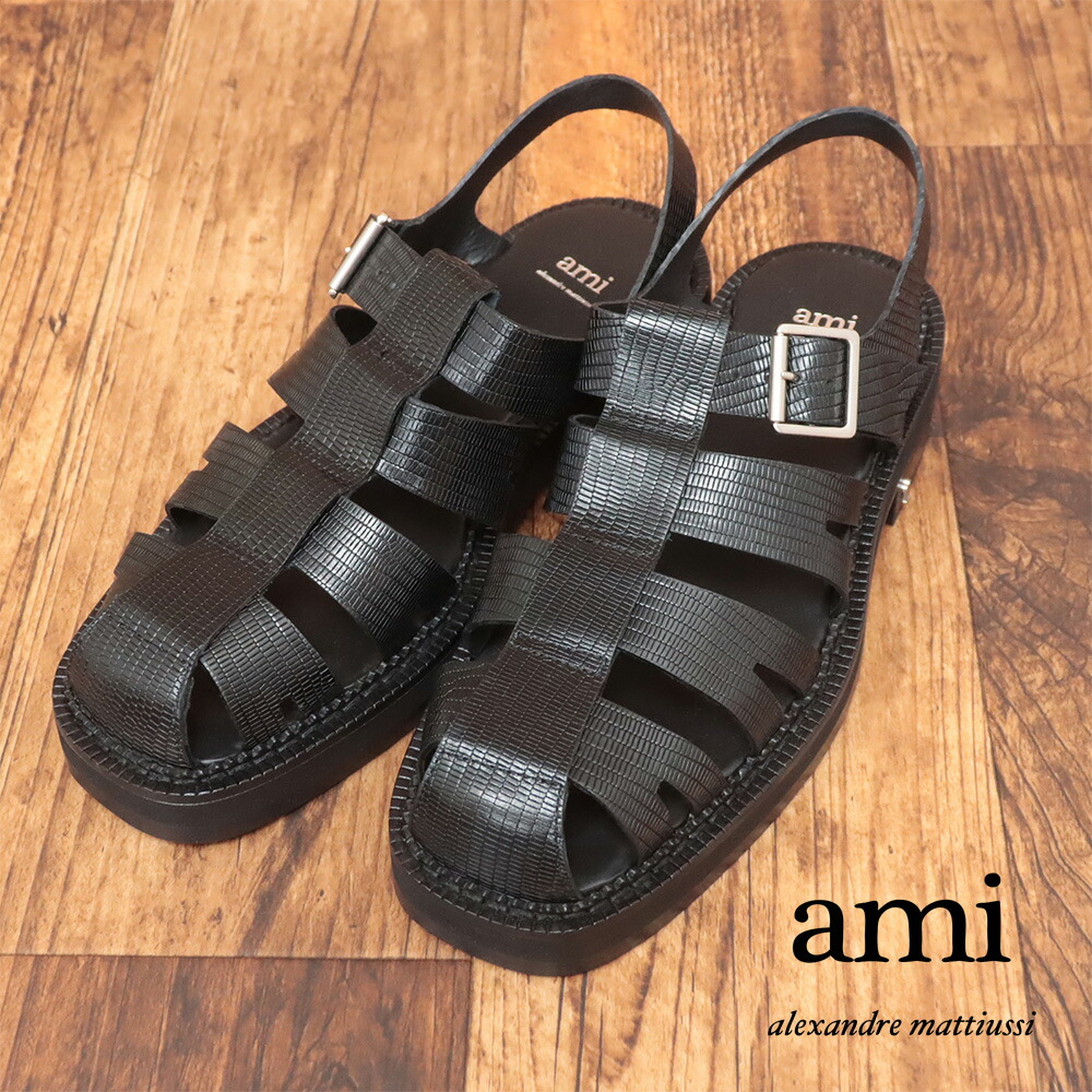 [AMI PARIS] ロゴスリッパ サンダルミュール ☆送料込☆ AMI PARIS ロゴスリッパ サンダルミュール (AMI PARIS/サンダル