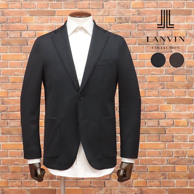 楽天市場】秋冬 LANVIN en Bleu アンコン ジャケット ウール サージ