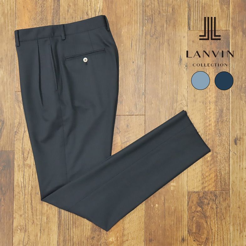 【楽天市場】秋冬 LANVIN COLLECTION 国産スラックス パンツ 撥