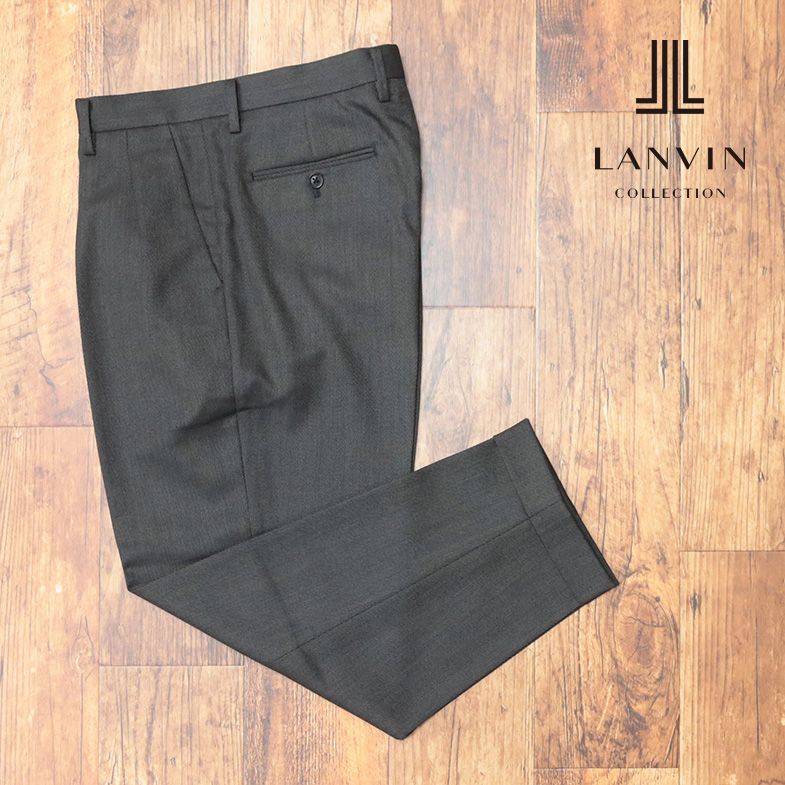 【楽天市場】秋冬 LANVIN COLLECTION 国産スラックス パンツ 撥