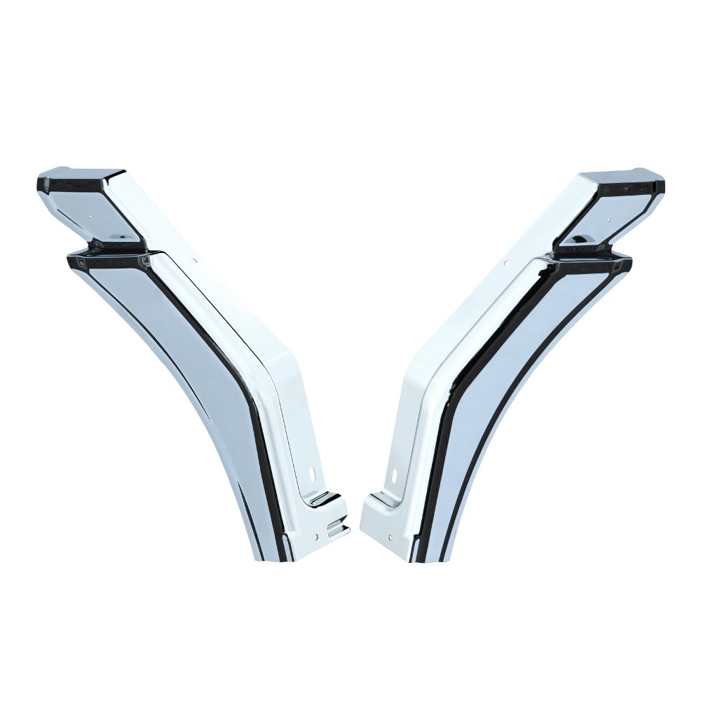 あつし。イスズ フォワード ステンレス ワイド車 マッドガード ウロコ いすゞ 07フォワード標準/ワイド共通 マッドガード 鏡面 R/L