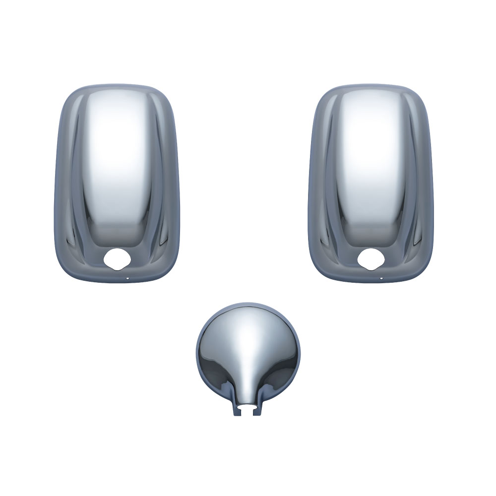 楽天市場】【11/20はエントリお得】メッキミラーカバー 三菱ふそう20