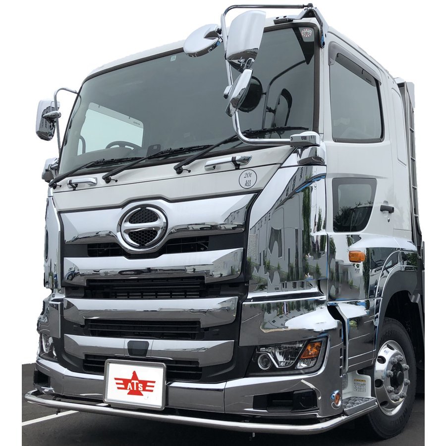 0549 丸棒付き 新型 17プロフィア/17レンジャー ウインドウパネル 鏡面