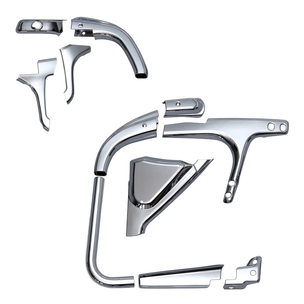 楽天市場】JET メッキ キャブ ルーフ グリップ LR セット 三菱ふそう